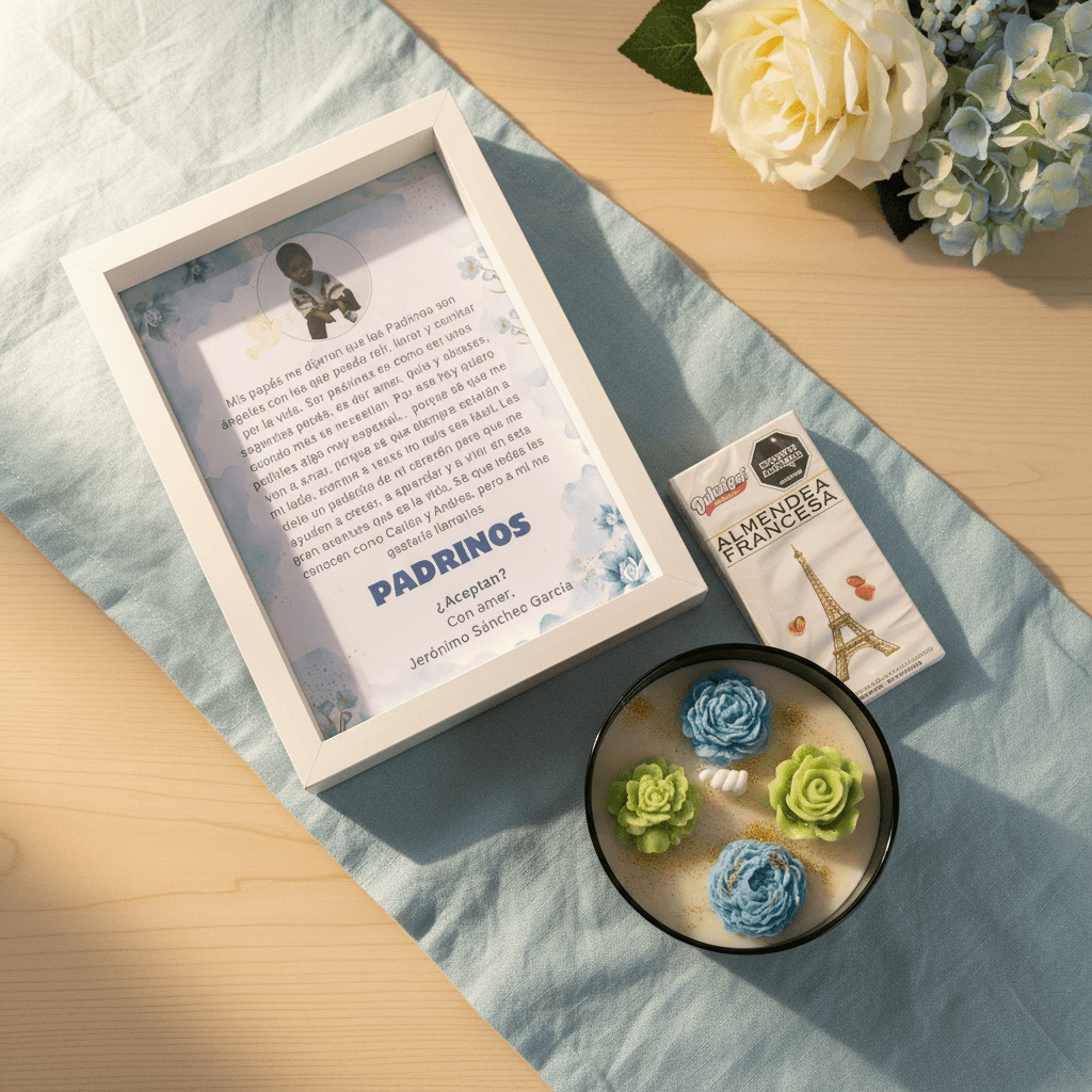 Regalos Padrinos de Bautizo