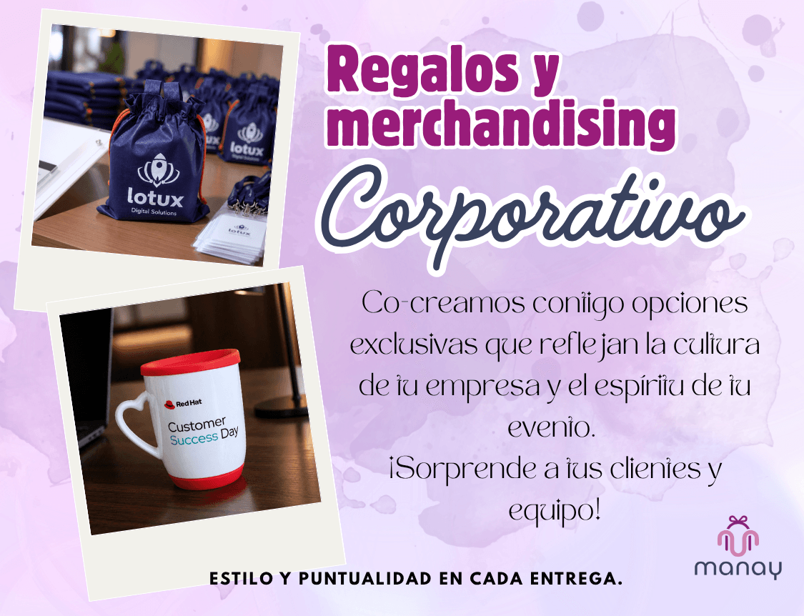 Regalos corporativos y merchandising